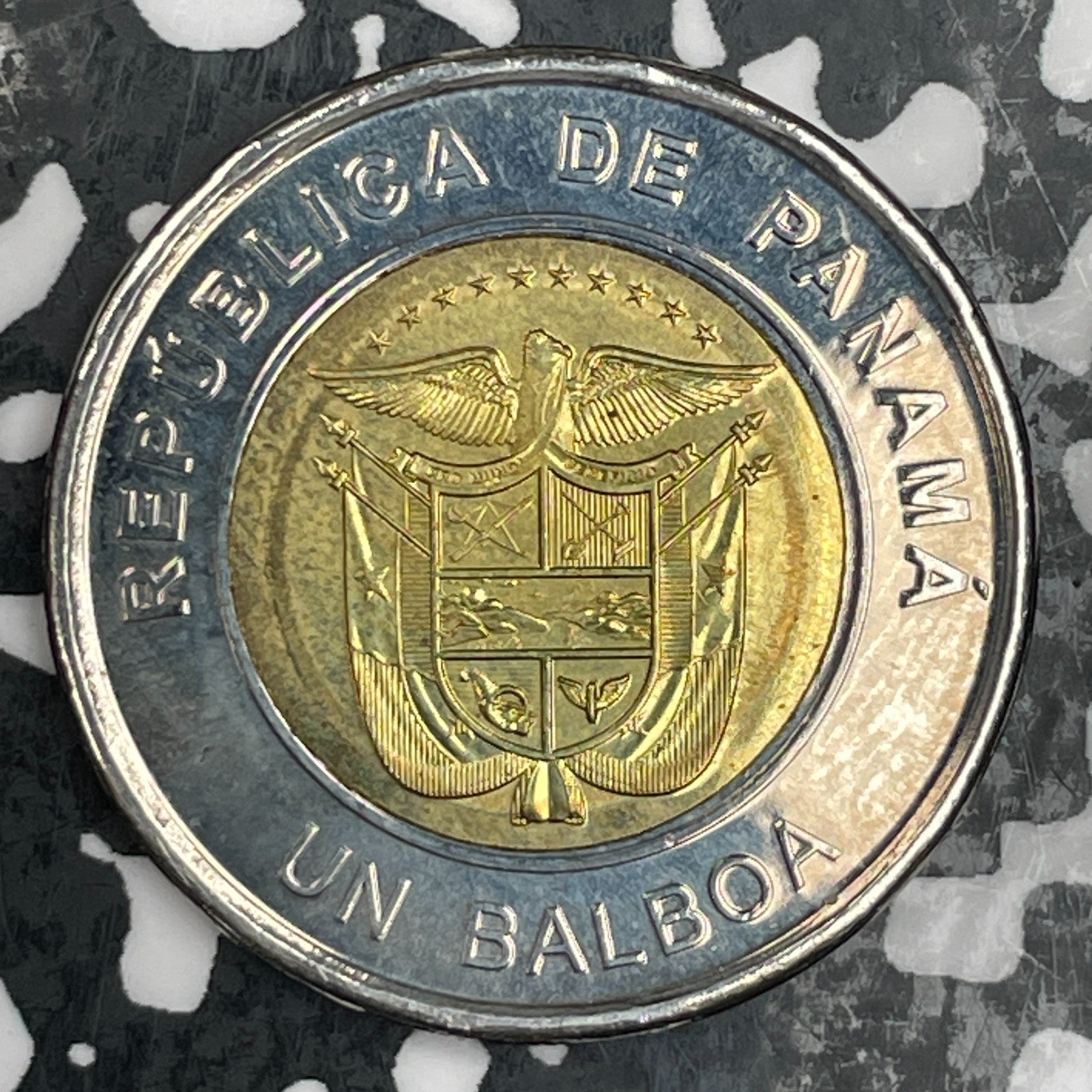 2019 Panama 1 Balboa Lot#N0532 High Grade! Beautiful!