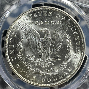 1904-O U.S. $1 Morgan Dollar PCGS MS63 Lot#G363 Silver! Choice UNC!