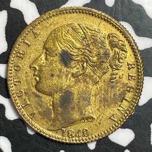 1849 Great Britain Victoria to Hanover Token Lot#T2611 Nice!