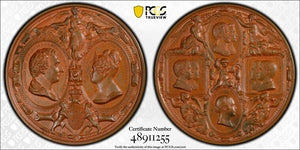 1842 Sweden Charles XIV & Family Medal PCGS SP64 Lot#GV6999 Hildebrand-383
