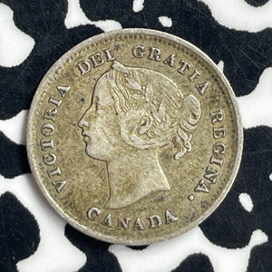 1891 Canada 5 Cents Lot#T7057 Silver! Nice!