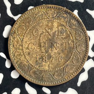 1876-H Canada Large Cent Lot#T6984