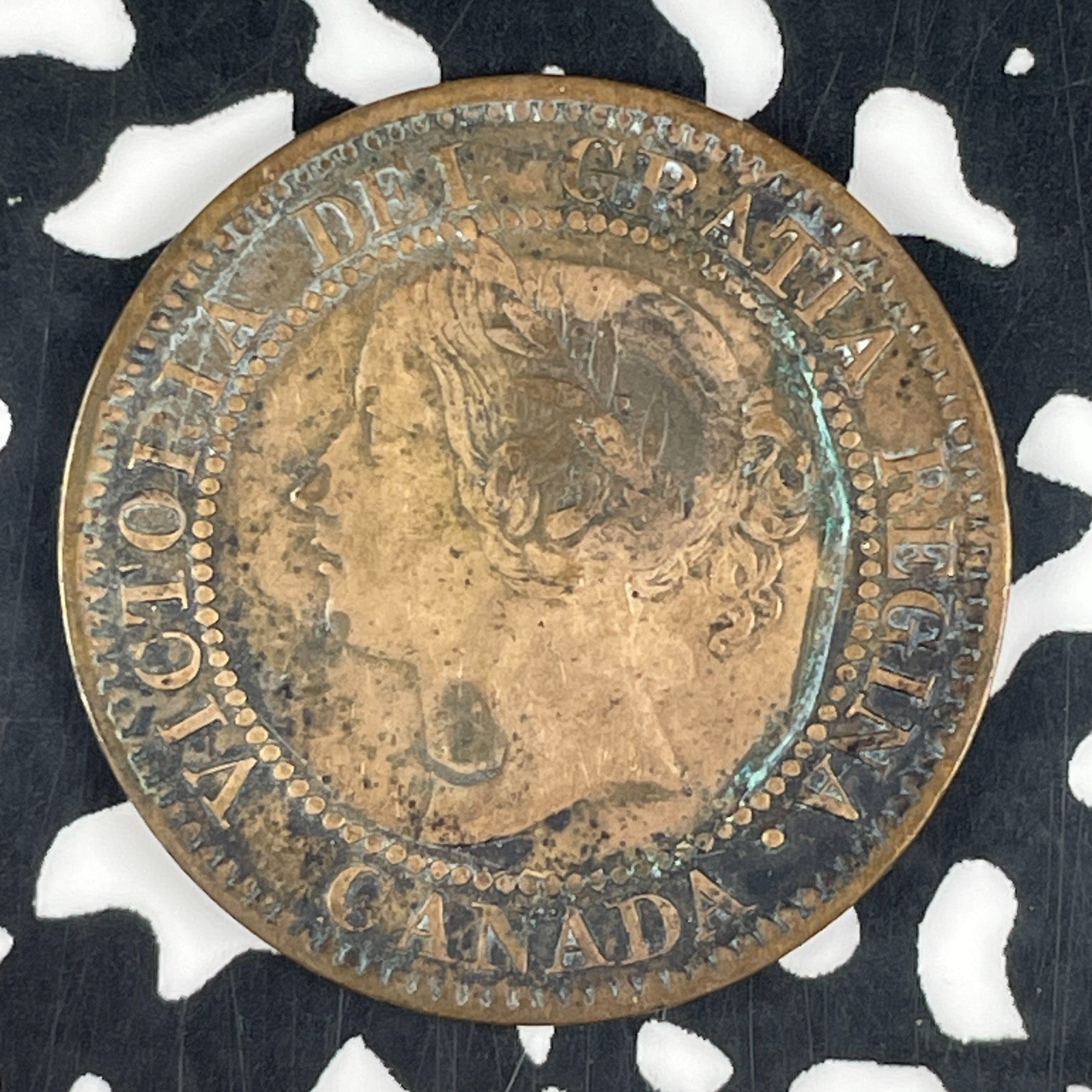 1859 Canada Large Cent Lot#F1601