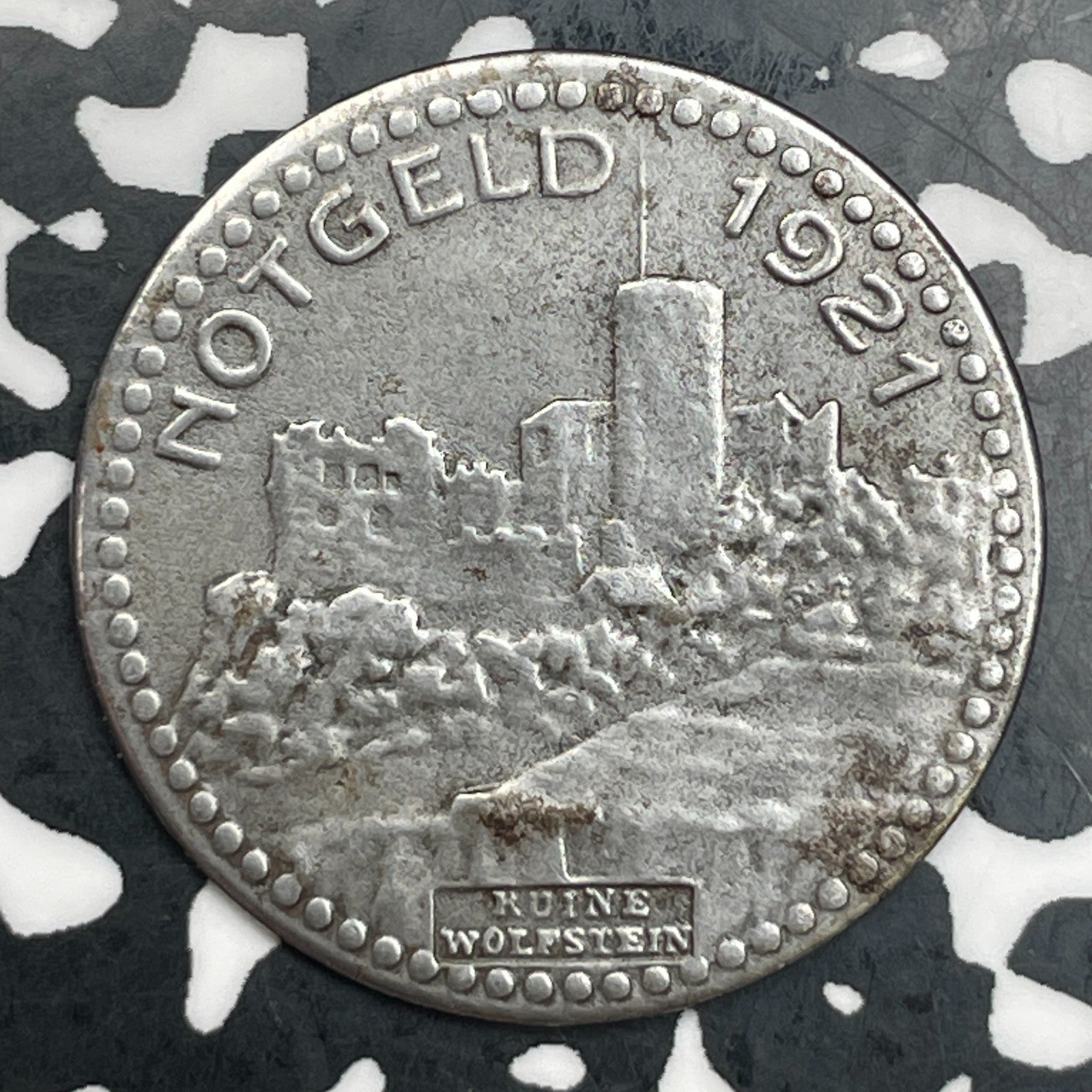 1921 Germany Bavaria 50 Pfennig Notgeld Lot#F8031