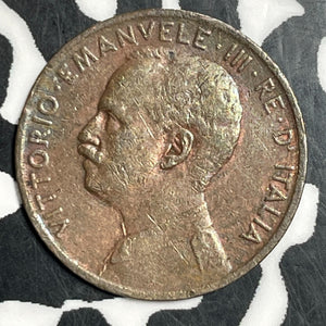 1916-R Italy 1 Centesimo Lot#T2925 Nice!
