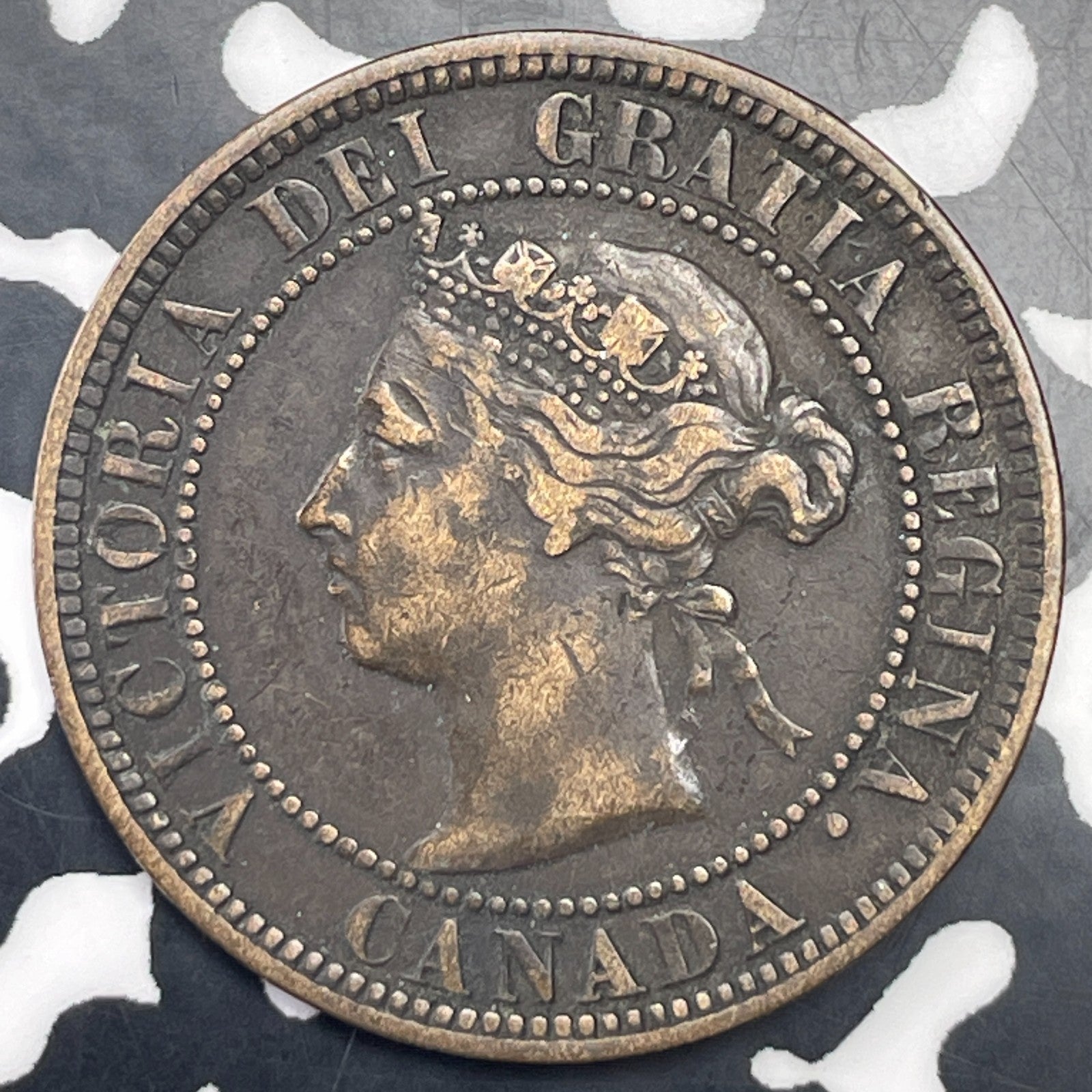 1886 Canada Large Cent Lot#C1355 Nice!