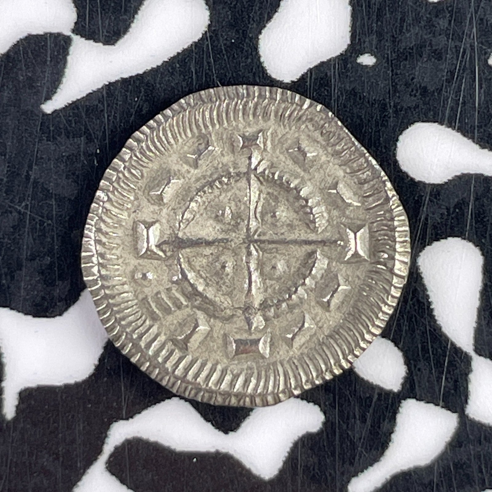 (1131-1141) Hungary Bela II Denar Lot#F2476 Silver! Nice!
