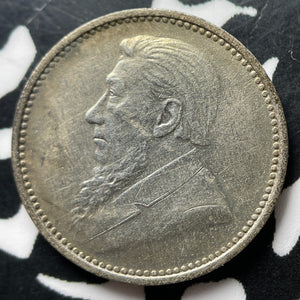 1894 South Africa 3 Pence Threepence Lot#MK184 Silver!