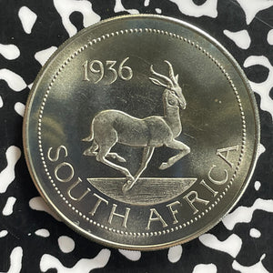 1936 South Africa Edward VIII Fantasy Crown Lot#C0081 KM#XM1