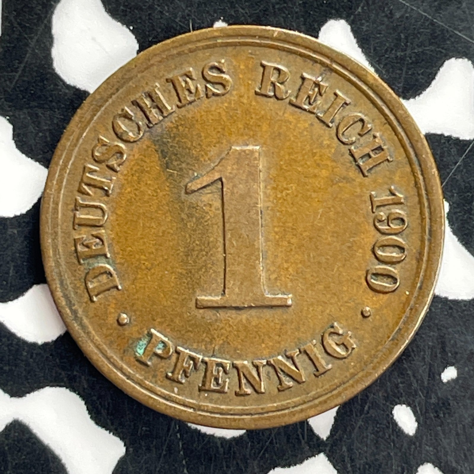 1900-D Germany 1 Pfennig Lot#C3999