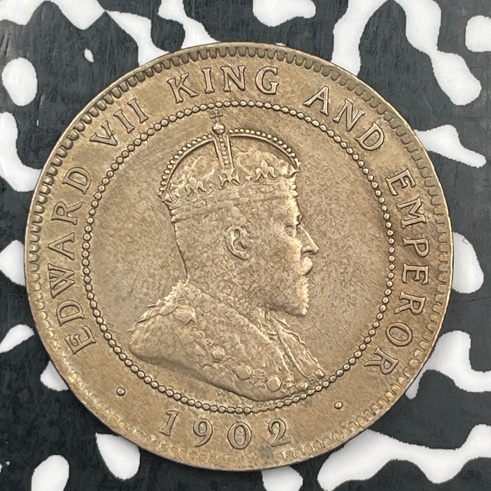 1902 Jamaica 1 Penny Lot#F9337 Nice!