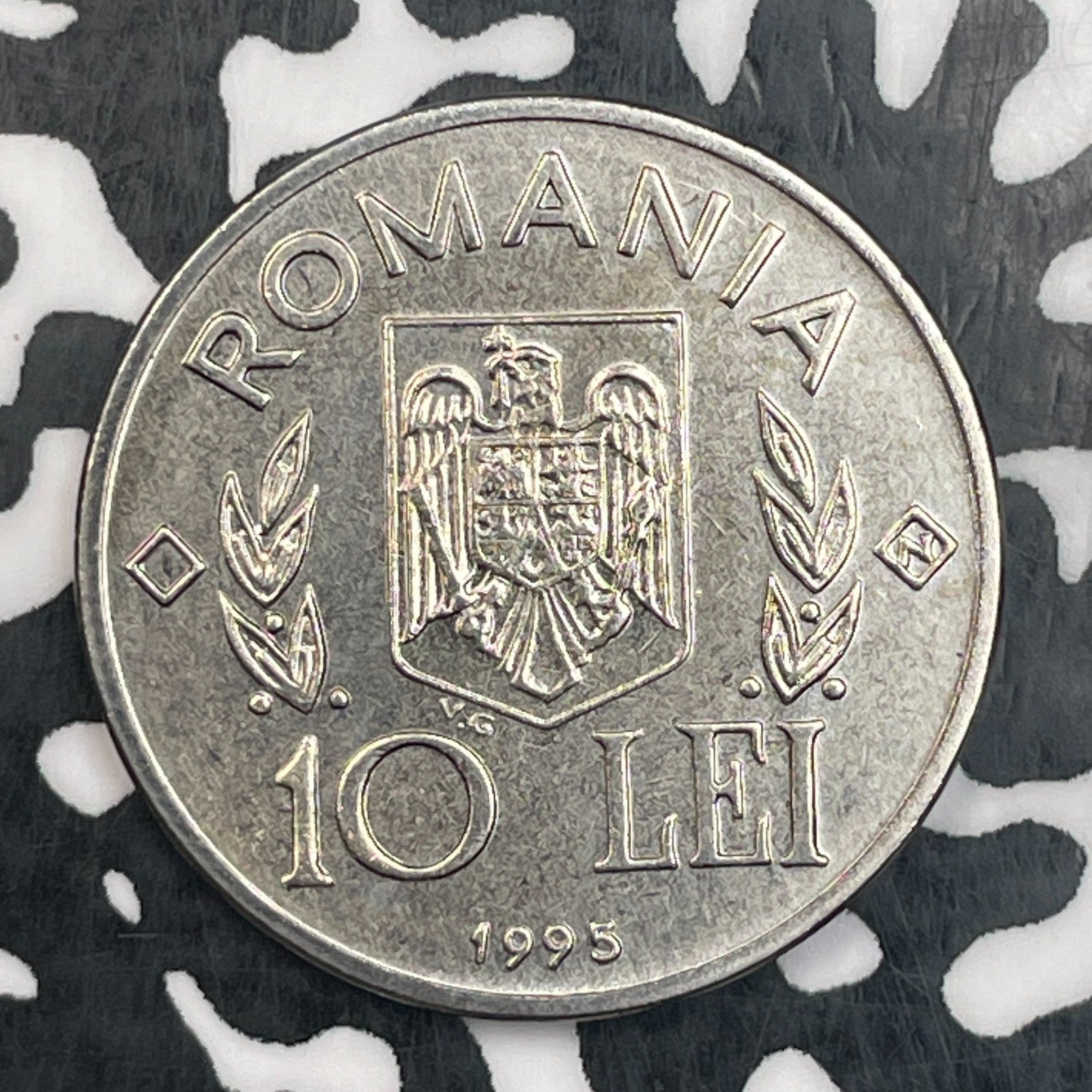 1995 Romania 10 Lei Lot#N0027 High Grade! Beautiful! F.A.O.