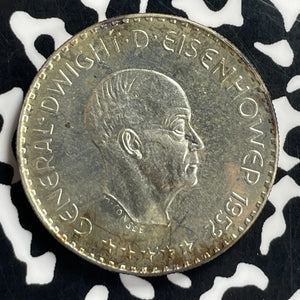 1952 Europa 2 1/2 Europinos Lot#T7060 Silver! High Grade! Beautiful! KM#XII