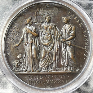 1846 Papal States Possession Of The Lateran Medal PCGS SP62 Lot#GV7960