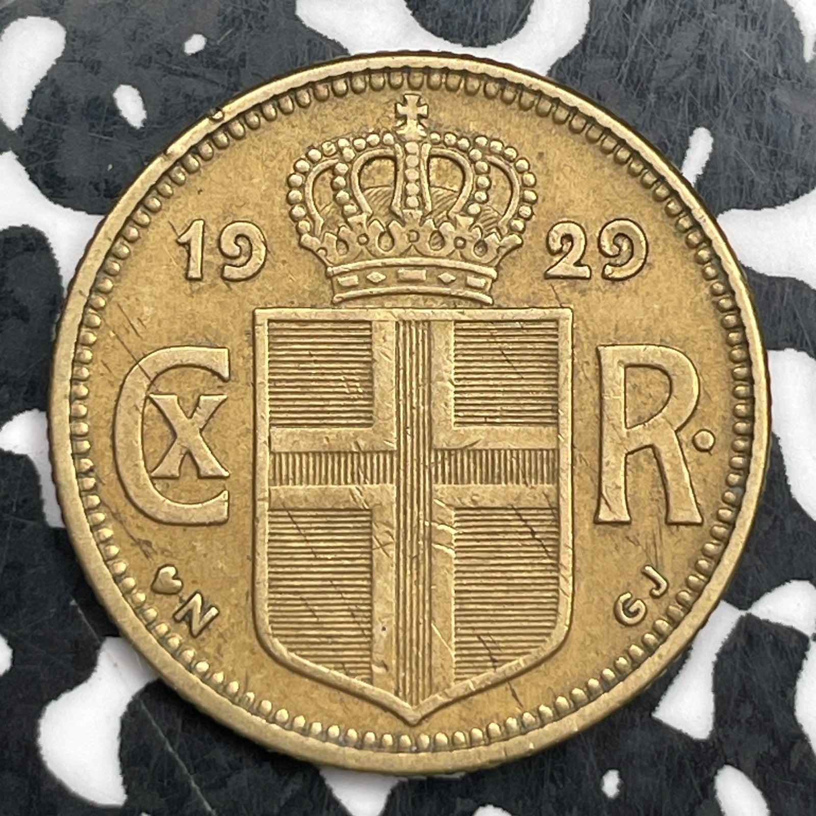 1929 Iceland 1 Krona Lot#F5511