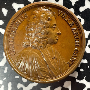 1725 G.B. Arch Bishop Of Canterbury Medal Lot#JM9358 Eimer#500, 43mm