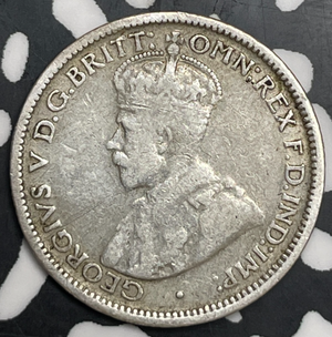 1920-M Australia 6 Pence Sixpence Lot#T9847 Silver!
