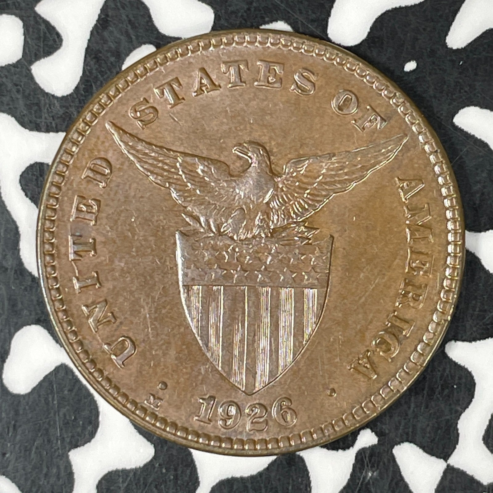 1926-M U.S. Philippines 1 Centavo Lot#C6710 High Grade! Beautiful!