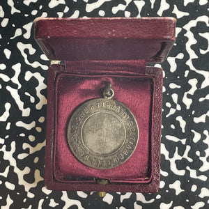 1911 Italy Chieri Exhibition Medal Lot#OV1575 Silver! With Original Box, 29mm