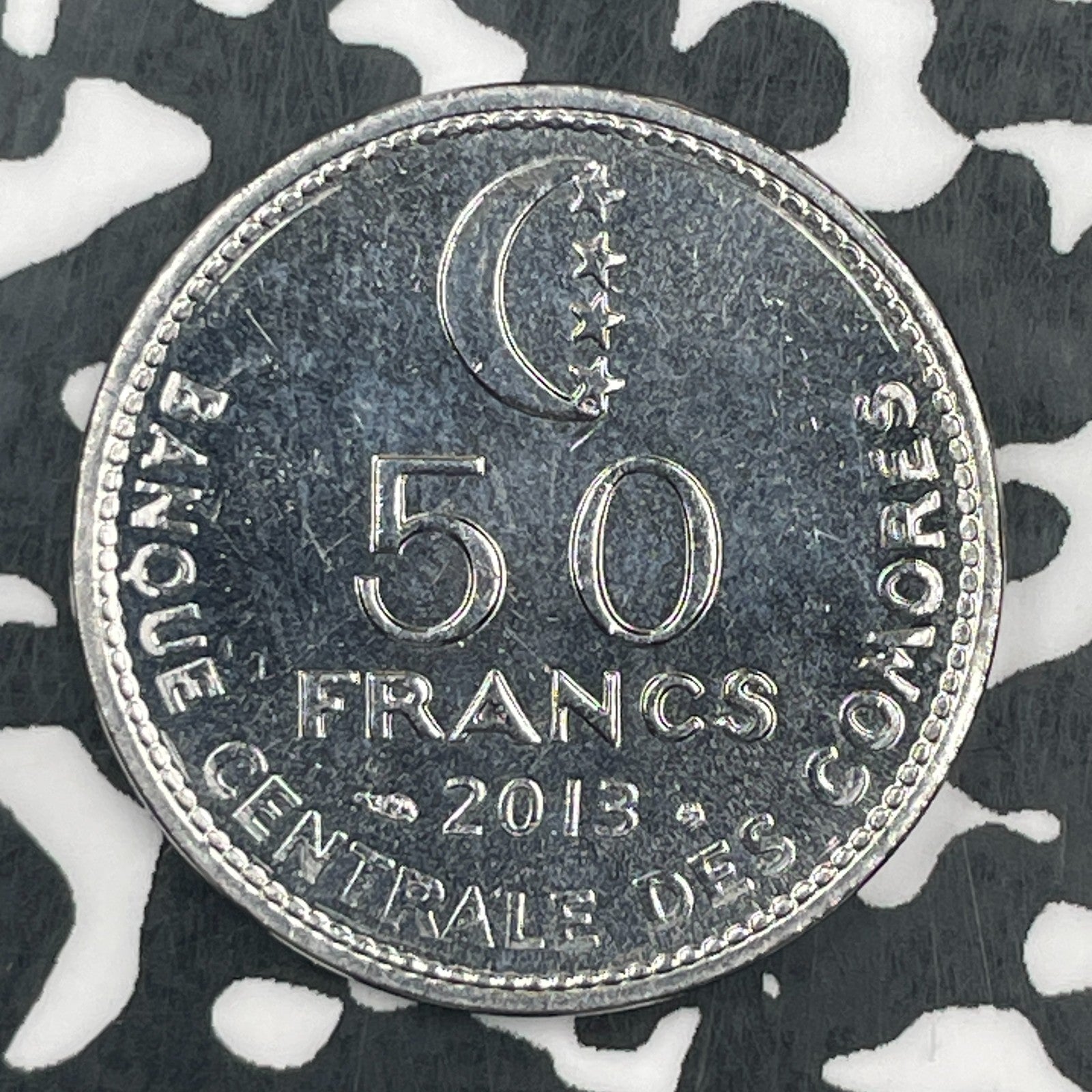 2013 Comoros Islands 50 Francs Lot#F8120 High Grade! Beautiful!