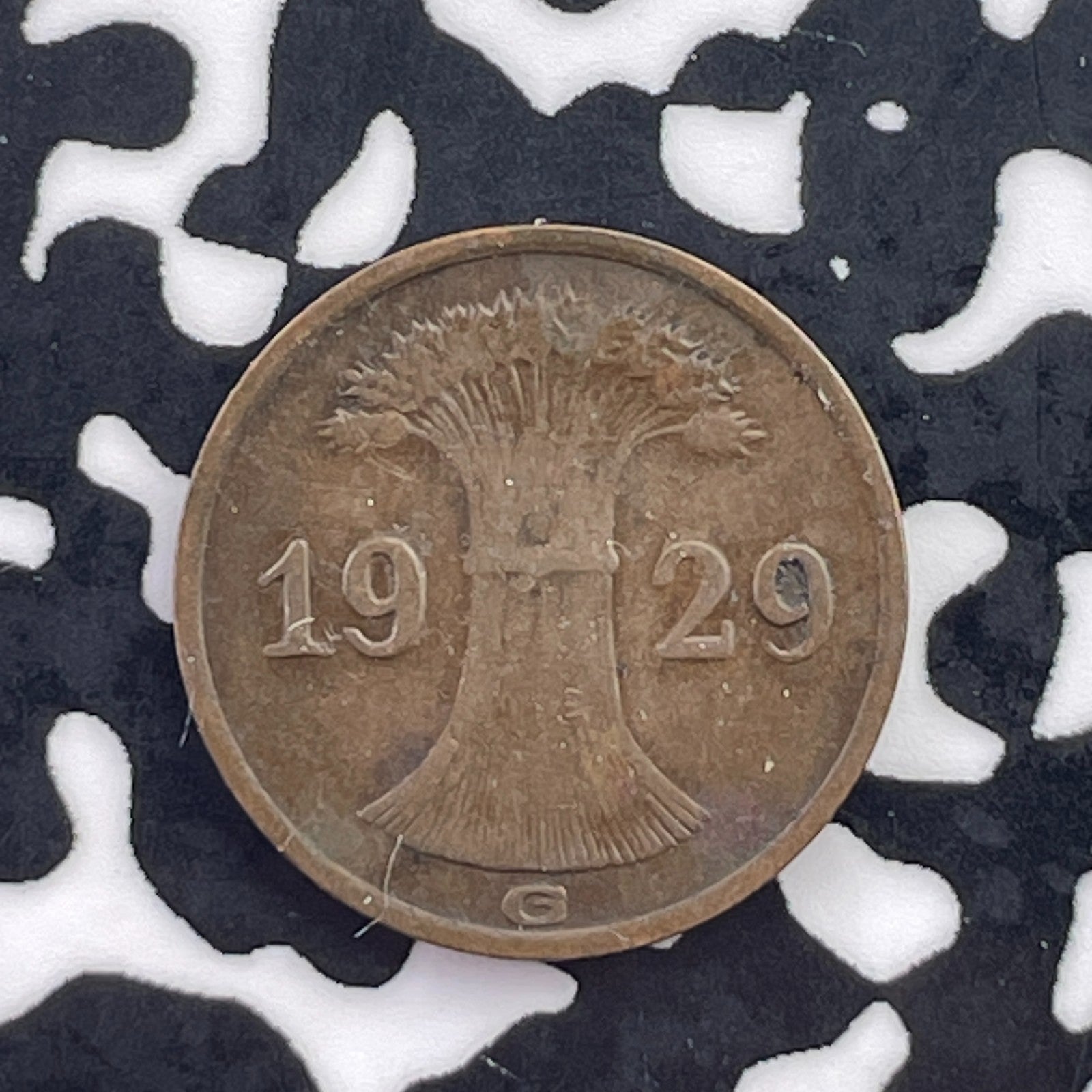 1929-G Germany 1 Pfennig Lot#C6888