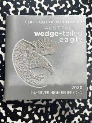2020-P Australia Wedge-Tailed Eagle $1 Dollar NGGC PR70 Ultra Cameo Lot#B2502