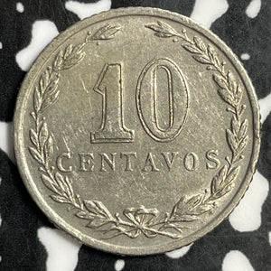 1938 Argentina 10 Centavos Lot#E5739