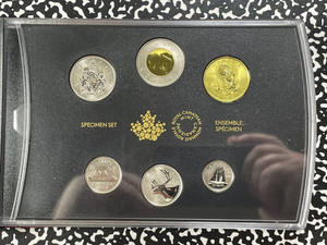 2018 Canada 6x Coin Specimen Set Lot#B2144 With Case & C.O.A. Burrowing Owl