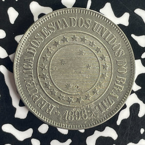 1896 Brazil 200 Reis Lot#T8778
