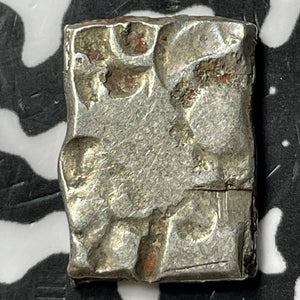 (322-185 BC) Ancient India Mauryan Empire 1 Karshapana Lot#D7570 Silver!