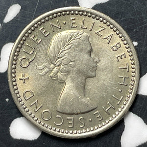 1953 New Zealand 3 Pence Threepence (50 Available) (1 Coin Only) High Grade!