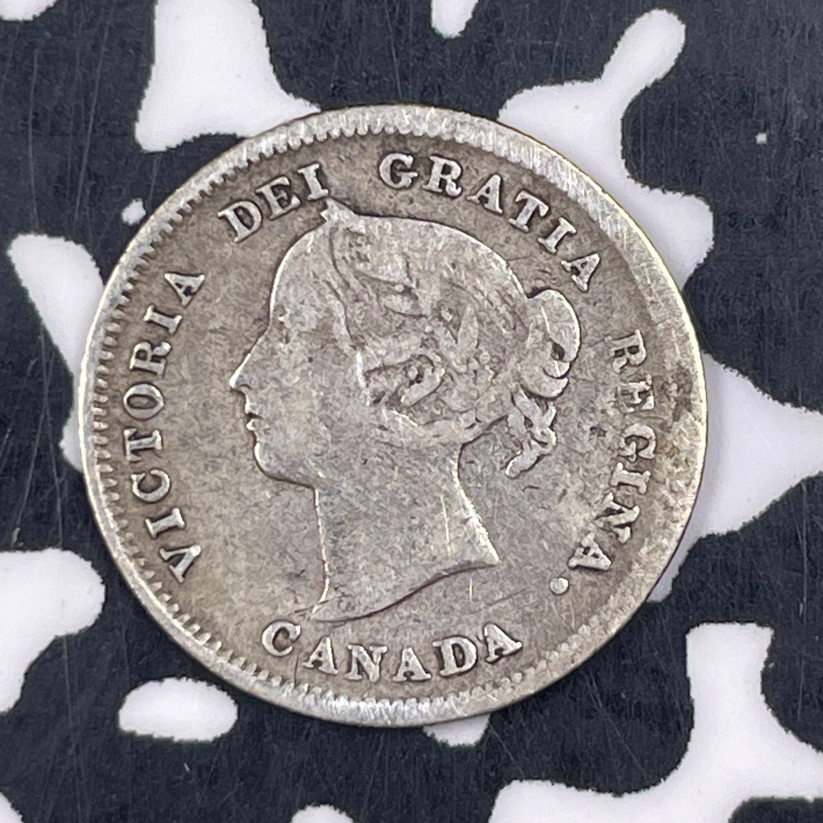 1888 Canada 5 Cents Lot#F4711 Silver!