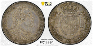 1764 France Louis XV Brittany Jeton PCGS AU53 Lot#G9430 Silver! Feuardent-8773