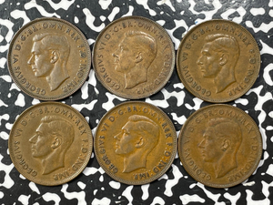 1939 Australia 1 Penny (6 Available) (1 Coin Only)