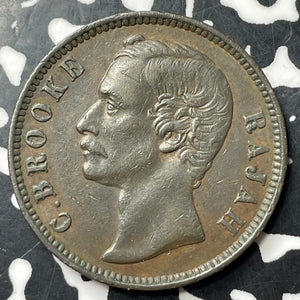 1884 Sarawak 1 Cent Lot#MK268