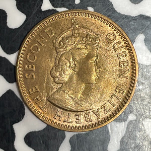 1959 Seychelles 1 Cent Lot#T6278 High Grade! Beautiful!