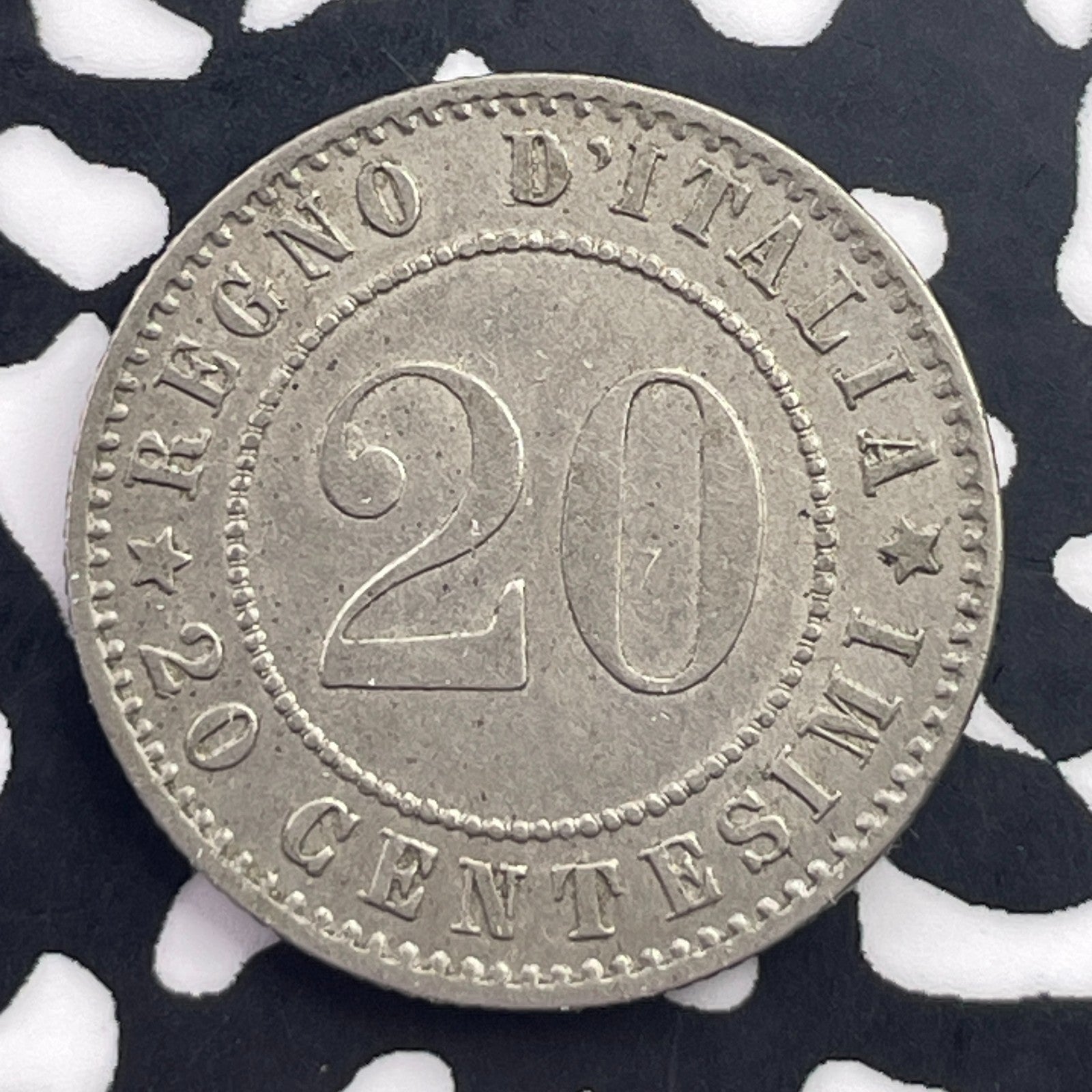 1894-R Italy 20 Centesimi Lot#C4896