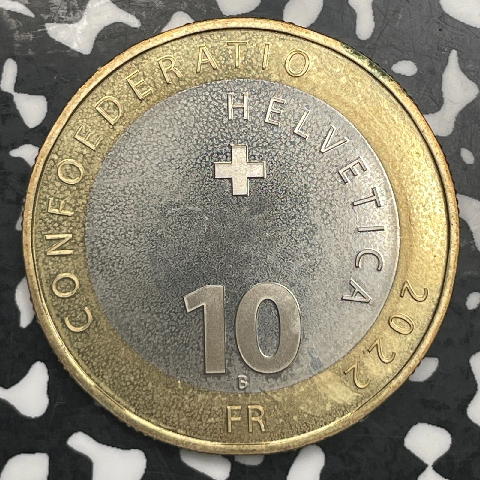 2022 Switzerland 10 Francs Lot#F7337 High Grade! Beautiful! Morteratsch