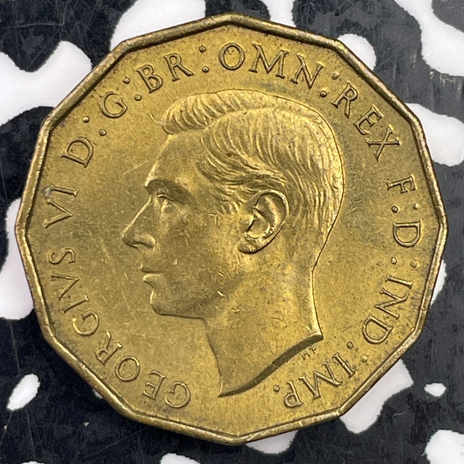1937 Great Britain 3 Pence Threepence Lot#F3293 High Grade! Beautiful!
