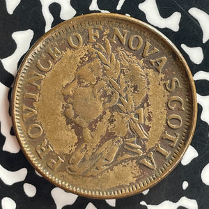 1832 Nova Scotia 1 Penny Token Lot#T7973