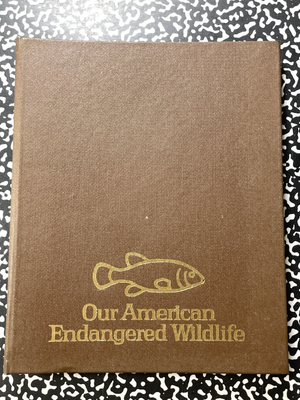 1970 U.S. 'Our Endangered American Wildlife' 4x Coin Silver Set/Book Lot#B2320