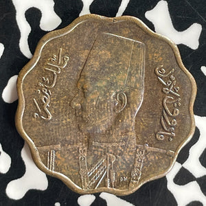 1943 Egypt 10 Milliemes Lot#T8043 High Grade! Beautiful!