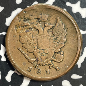 1811 Russia 2 Kopeks Lot#T0497