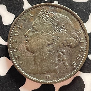1872-H Straits Settlements 1/4 Cent Lot#T4763