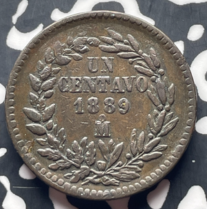 1889-Mo Mexico 1 Centavo Lot#T8932