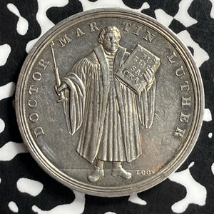 1817 Germany Prussia Martin Luther 300th Ann. Reformation Medal Lot#JM9780 30mm