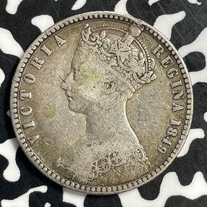 1849 Great Britain Godless Florin Lot#T0870 Silver!