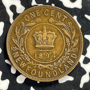1894 Newfoundland Large Cent Lot#C0026 Nice!