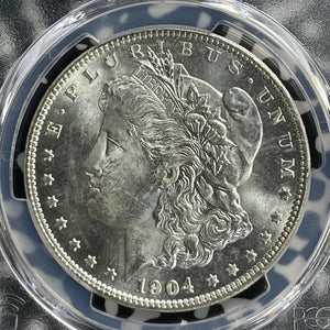 1904-O U.S. $1 Morgan Dollar PCGS MS64 Lot#G355 Silver! Choice UNC!