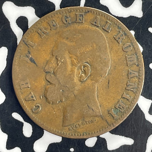 1885 Romania 5 Bani Lot#T8530